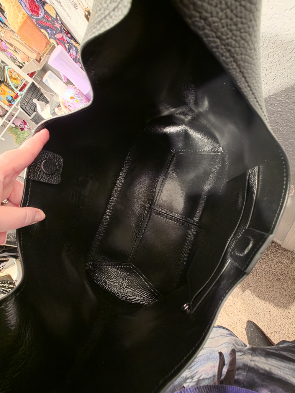 Marc Jacobs The Sack Bag - Black Leather - Picture 3 of 4